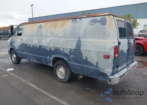 1990 Dodge Ram Van B250 z USA, uszkodzony, nr VIN 2B7HB21Z4LK752776